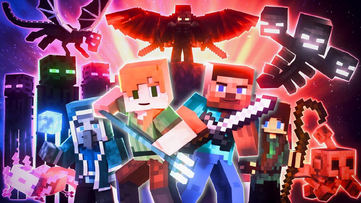 Alex and Steve Life - FULL MOVIE 2 (Minecraft Animation)